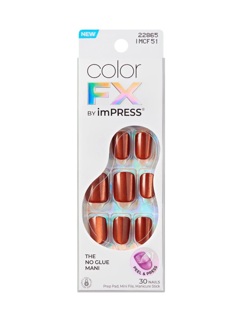 NIB Color FX by impress IMCF51 Ruby Rush